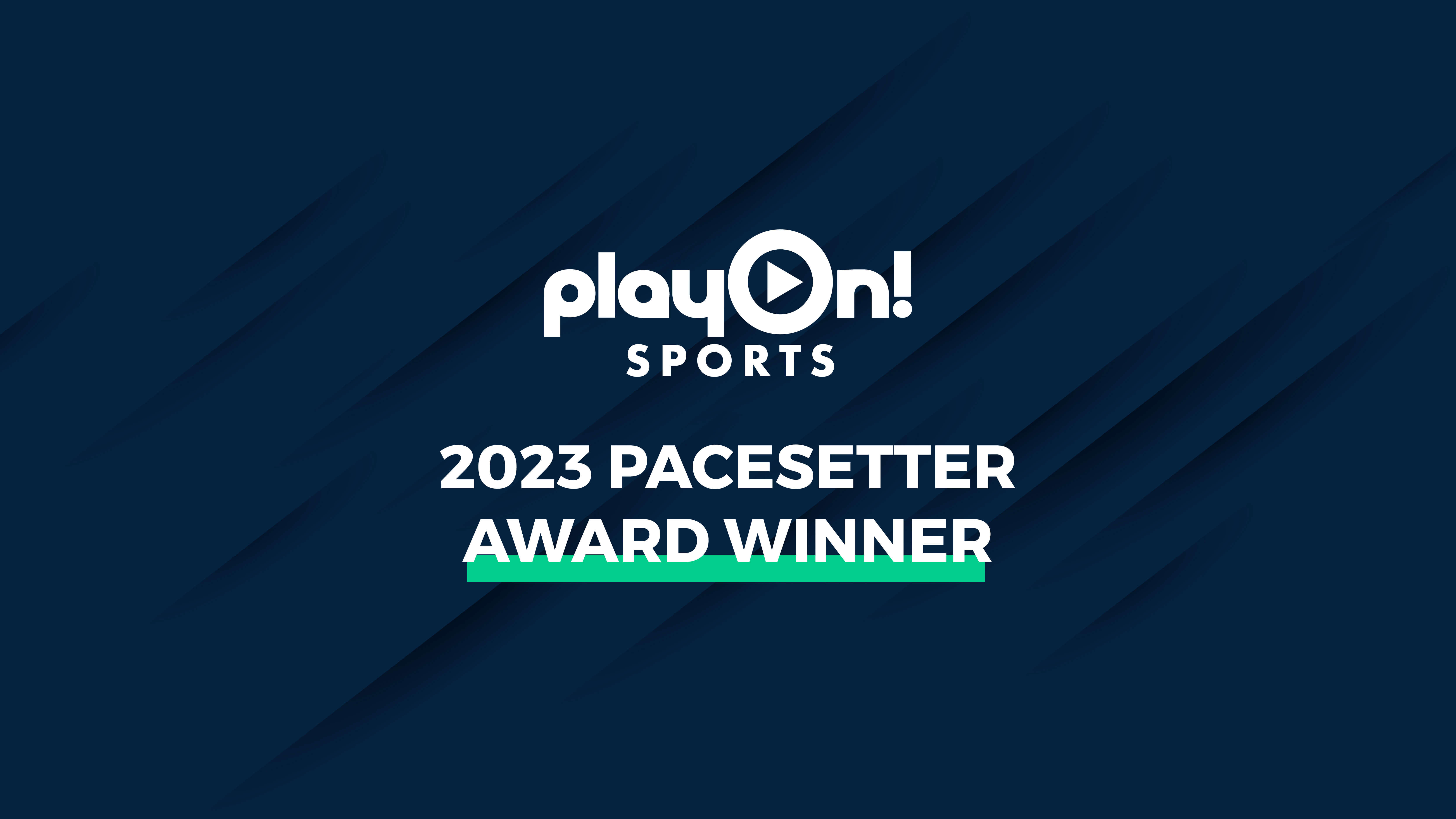 PlayOn! Sports 2023 Pacesetter Award Winner