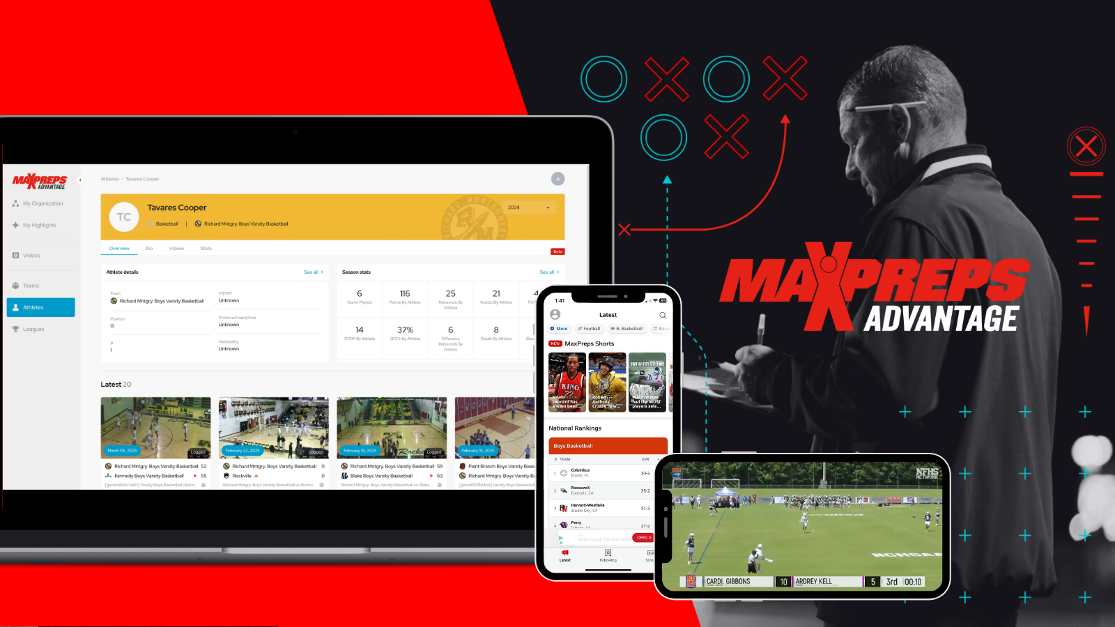 VidSwap Is Now MaxPreps Advantage, Streamlining High School Sports Analytics and Engagement